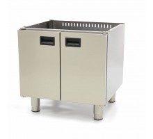 Komerciālās klases statīvs - divvietīgs - 60 cm dziļš - 2 durvis