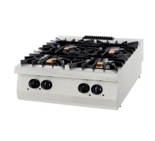 Premium plīts - 4 degļi - dubultā plīts - 90 cm dziļumā - gāzes plīts