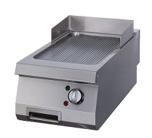 Premium Griddle - Rievots hroms - Viengabala - 90 cm dziļš - Elektriskais