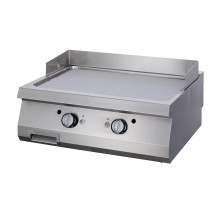 Premium Griddle - Gluda, hromēta - dubultā vienība - 90 cm dziļš - elektriskā krāsā