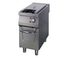 Premium fritēze - 1 x 22L - viengabala - 90cm dziļumā - ar iztukšošanas krānu - elektriskā