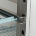 Ledusskapis - 600L - 3 regulējamas plaukstas (2/1 GN) - uz riteņiem - nerūsējošais tērauds, Maxima, 09400000