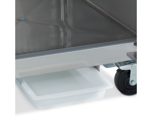 Konditorejas saldētava - 800L - Regulējami plaukti - Atbilst 60 x 40cm - Uz riteņiem, Maxima, 09400180