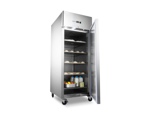 Konditorejas saldētava - 800L - Regulējami plaukti - Atbilst 60 x 40cm - Uz riteņiem, Maxima, 09400180