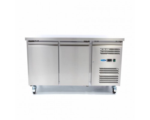 Skaļruņa ledusskapis - 136cm - 2 durvis, Maxima, 09400400