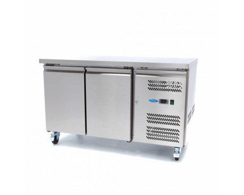 Skaļruņa ledusskapis - 136cm - 2 durvis, Maxima, 09400400