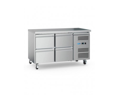Skaļruņa ledusskapis - 136cm - 2 durvis, Maxima, 09400400