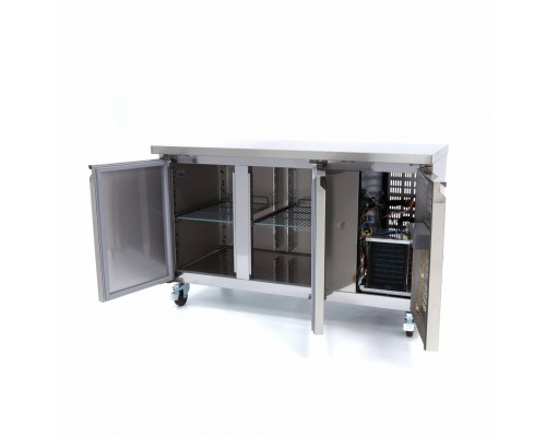 Skaļruņa ledusskapis - 136cm - 2 durvis, Maxima, 09400400