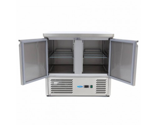 Preču ledusskapis - 90 cm - 2 durvis, Maxima, 09400420