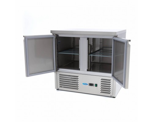 Preču ledusskapis - 90 cm - 2 durvis, Maxima, 09400420