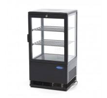 Attēla ledusskapis - 58L - 43cm - Melns