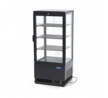 Attēlošanas ledusskapis - 78L - 43cm - melns