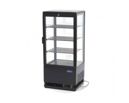 Attēlošanas ledusskapis - 78L - 43cm - melns, Maxima, 09400806, Atdzesēta vitrīna Pirkt Attēlošanas ledusskapis - 78L - 43cm - melns, Maxima, 09400806