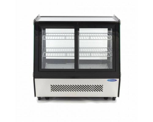 Display Fridge - 125L - 71cm - Front and Rear Sliding Doors, Maxima, 09400847, Showcase for Pastry Buy Display Fridge - 125L - 71cm - Front and Rear Sliding Doors, Maxima, 09400847