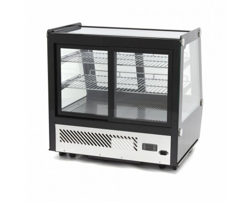 Display Fridge - 125L - 71cm - Front and Rear Sliding Doors, Maxima, 09400847, Showcase for Pastry Buy Display Fridge - 125L - 71cm - Front and Rear Sliding Doors, Maxima, 09400847