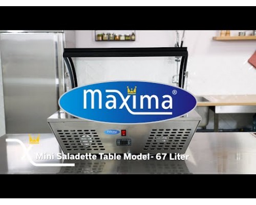 Салатник - 67 л - включает 8 x 1/6 ГН - настольный, Maxima, 09400870, Саладета Купить Салатник - 67 л - включает 8 x 1/6 ГН - настольный, Maxima, 09400870