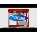 Popkorna aparāts - 150gr - ar sildīšanas vitrīnu, Maxima, 09506006