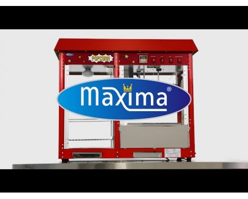 Popkorna aparāts - 150gr - ar sildīšanas vitrīnu, Maxima, 09506006, Popkorna iekārta Pirkt Popkorna aparāts - 150gr - ar sildīšanas vitrīnu, Maxima, 09506006