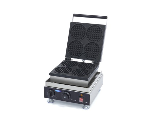 Вафельница - 4 вафли - мини-круглые, Maxima, 09374204