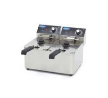Deep Fryer - 2 x 4L - 2 Baskets - up to 1,5kg of Fries