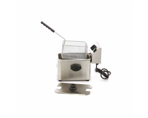 Deep Fryer - 4 litri - 1 grozs - līdz 1 kg kartupeļu patērējot., Maxima, 09300410