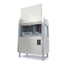 Стеллажный конвейерный посудомоечный автомат - правый выход