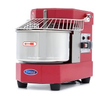 Миксер для теста - 8 л - 4,5 кг теста - малиново-красный.