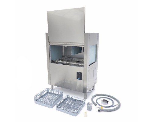 Стеллажный конвейерный посудомоечный автомат - правый выход, Maxima, 09240120