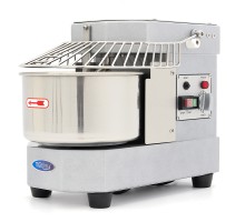 Тестомеситель - 8 л - 4,5 кг теста - серебристый