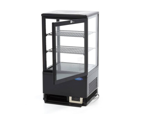 Витрина - 58л - 43см - Черный, Maxima, 09400801