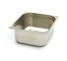 Gastronorm konteiners - 1/2 GN - 15 cm dziļš - nerūsējošais tērauds