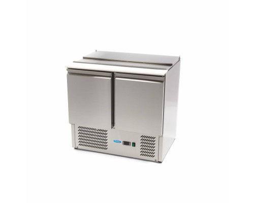 Salādes skapis - 257L - 90cm - 2 durvis, Maxima, 09400410