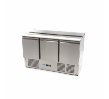 Salātiņu grozs - 400L - 137cm - 3 durvis - sapiets galds