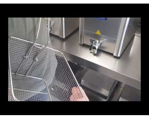 Deep Fryer - 4 litri - 1 grozs - līdz 1 kg kartupeļu patērējot., Maxima, 09300410