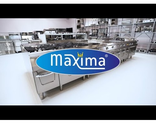 Сковорода Premium Bratt Pan - 205 л - глубина 90 см - газовая, Maxima, 09398668