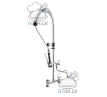 Profesionāls priekšmazgāšanas dušas komplekts divu atveru montāzei – Monolith