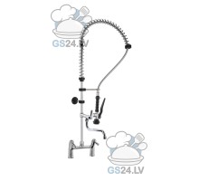 Profesionāls priekšmazgāšanas dušas komplekts divu atveru montāzei – Monolith