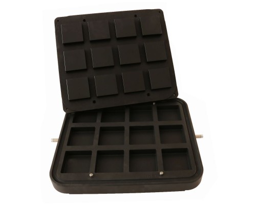 Neumärker Square Interchangeable Plates for Tartlet Basic Machine, Equipment for Tartlet Production Buy Neumärker Square Interchangeable Plates for Tartlet Basic Machine