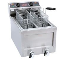 Fritēze dual 2x 8 litri, Neumärker, 05-50141