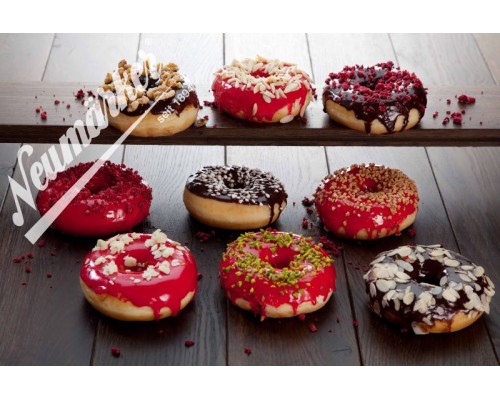 Neumärker Donut Maker Thermocook® ar Dony Donut maināmām plāksnēm, Iekārtas donutu un pončiku ražošanai Pirkt Neumärker Donut Maker Thermocook® ar Dony Donut maināmām plāksnēm