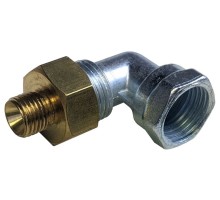 Adapteris, 1/2" r x 1/4" kreisais + 90° leņķis 1/2", Neumärker, 30-00074
