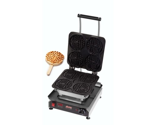 Neumärker Waffle Bears on a Stick Interchangeable Plates for Thermocook®