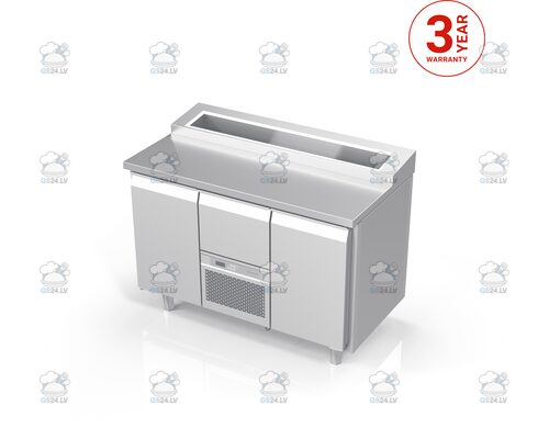 2½ салатный стол саладетте, Novameta, FS0-E222-130/70/90