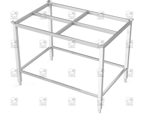 Cutting board table with frame 1600×900×900 Novameta - stainless steel table or shelf