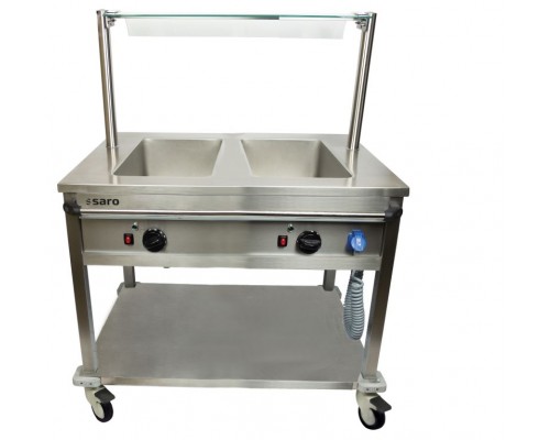 Bain Marie troleja modelis BTS-2, SARO, 126-1515