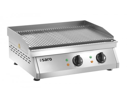 Elektriskās pannas (ar rievotiem) modelis FRY TOP GH 610 R, SARO, 172-3130