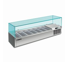 saldēts galda virsma - 1/3 GN modelis VRX 1600/380