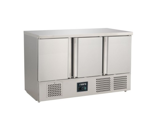 Cooled Worktable, 3 Doors,
Model S903 S/S Top Pro, SARO, 323-1403, Cooling Counter (Cold Counter) Buy Cooled Worktable, 3 Doors,
Model S903 S/S Top Pro, SARO, 323-1403