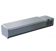 Ledusskapja augšējā daļa ar vāku - 1/3 modelis VRX 1500 nerūsējošais tērauds