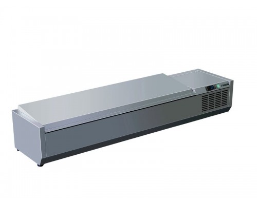 Ledusskapis ar vāku uz galda - 1/3 modelis VRX 1600 S/S, SARO, 323-3144, Sastāvdaļu vitrīna Pirkt Ledusskapis ar vāku uz galda - 1/3 modelis VRX 1600 S/S, SARO, 323-3144